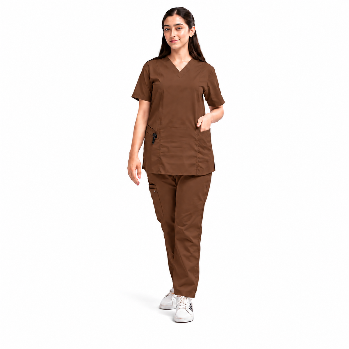 Women's Duo-Pocket Medical Scrub Set