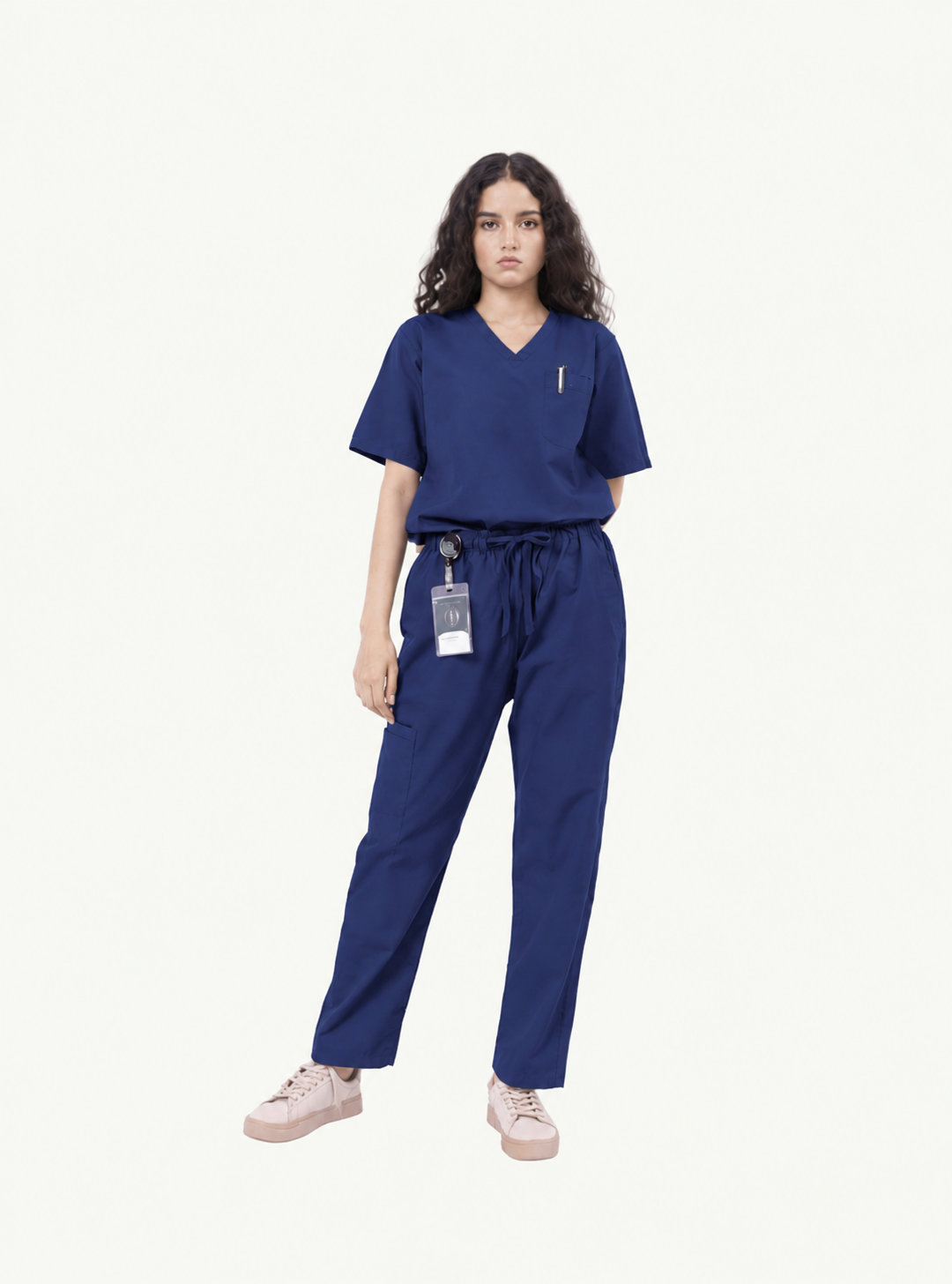 Women's Tri-Pocket Medical Scrub Set