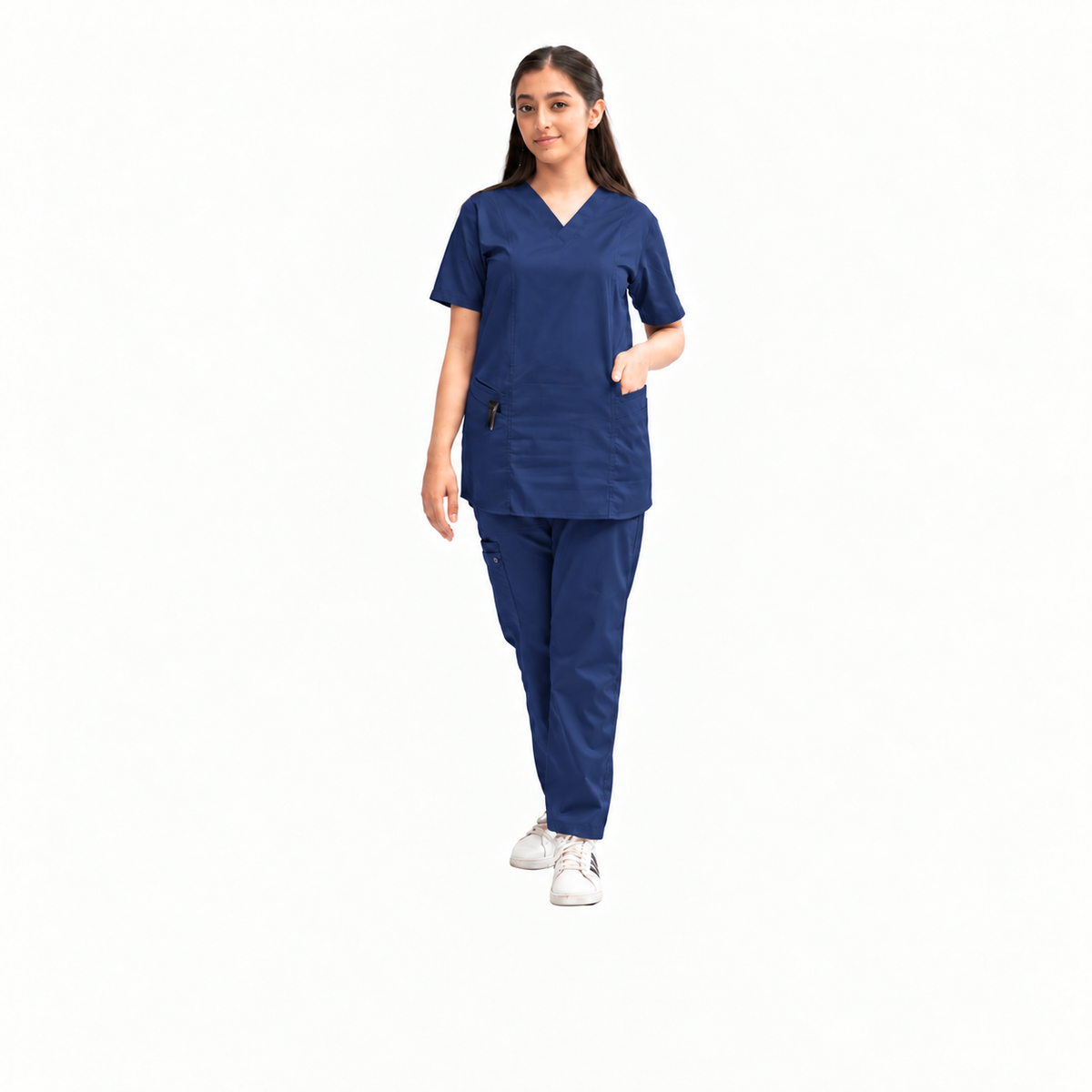 Women's Duo-Pocket Medical Scrub Set