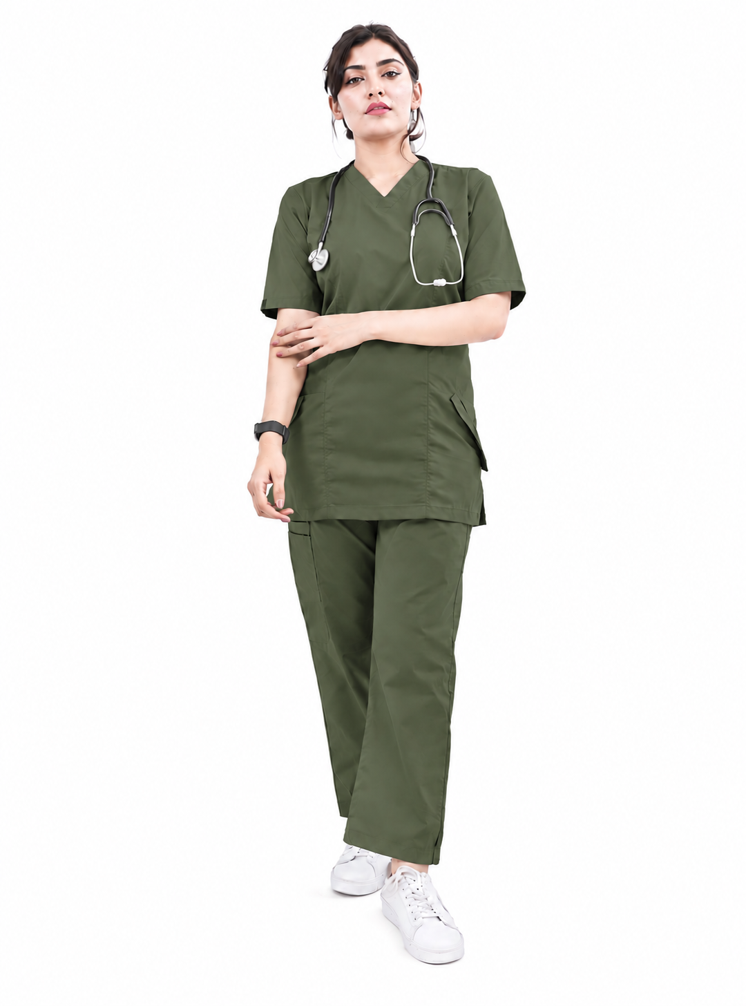 Slash Pocket Scrub Set