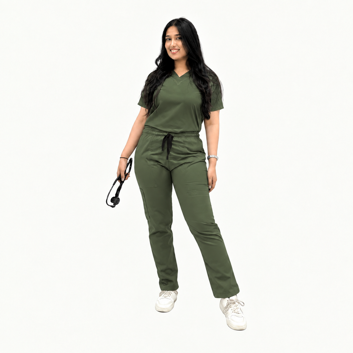 Women's Classic Slim Scrub Set
