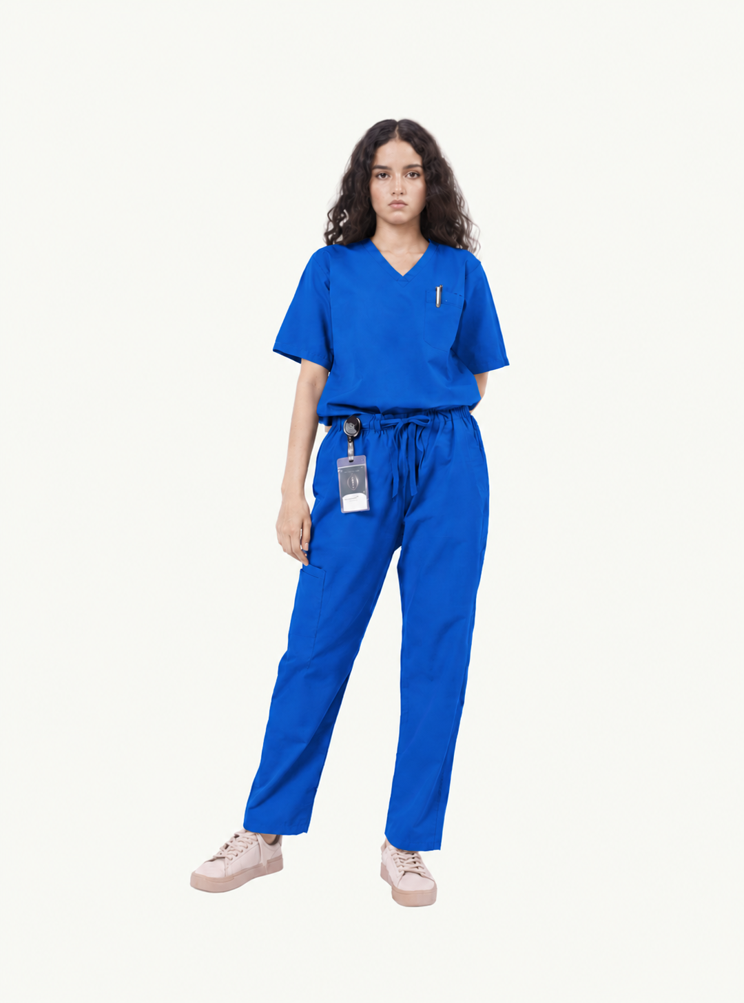 Women's Tri-Pocket Medical Scrub Set