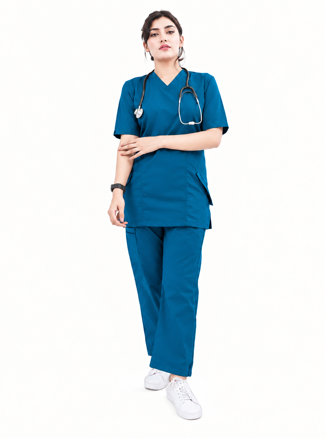 Slash Pocket Scrub Set