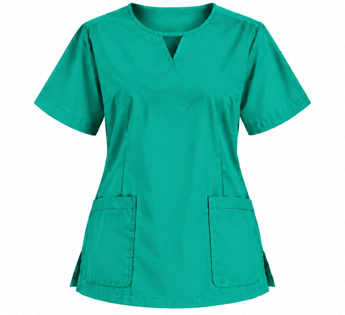 Key Neck Scrub Top