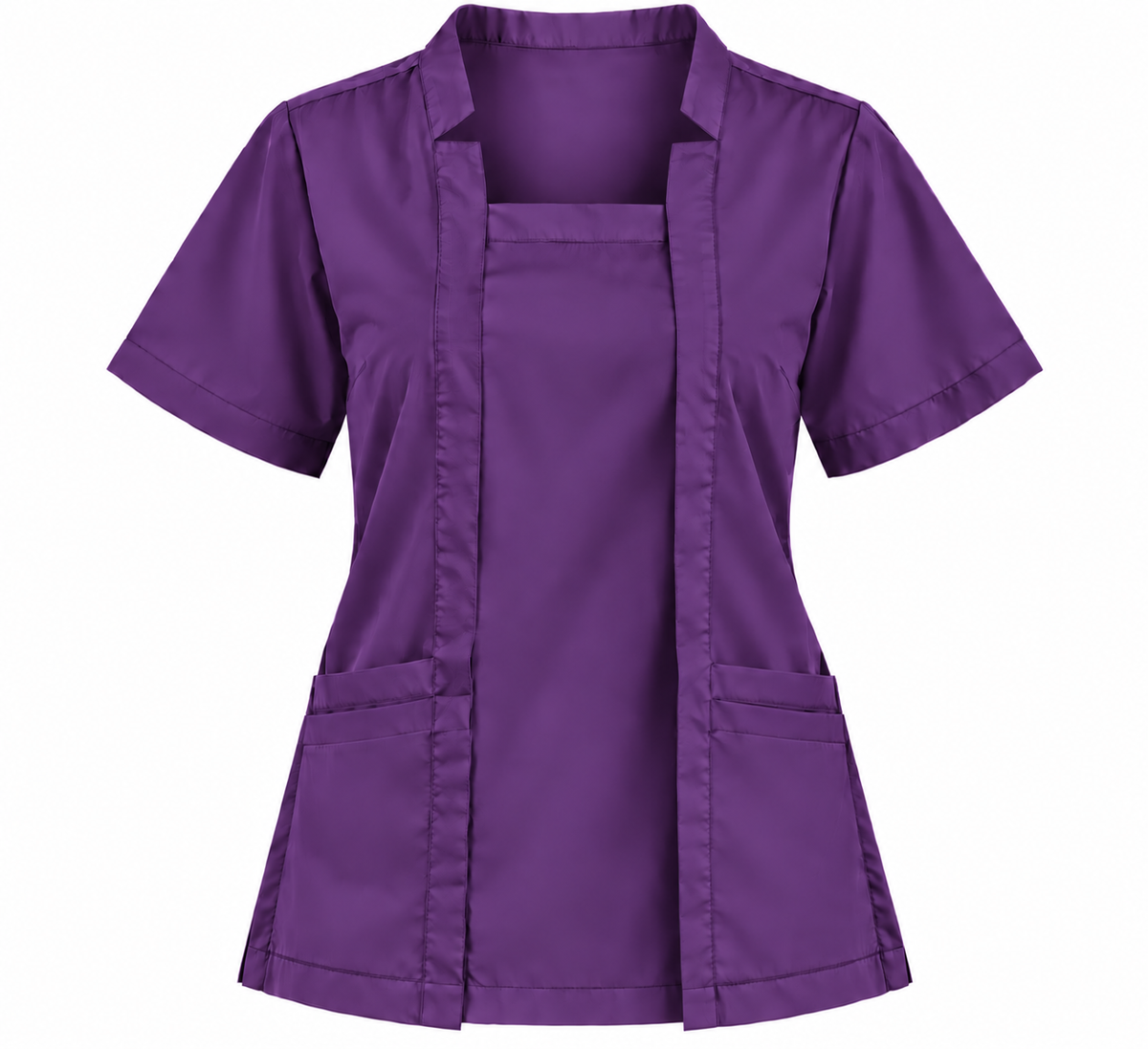 V Cut Panel Scrub Top