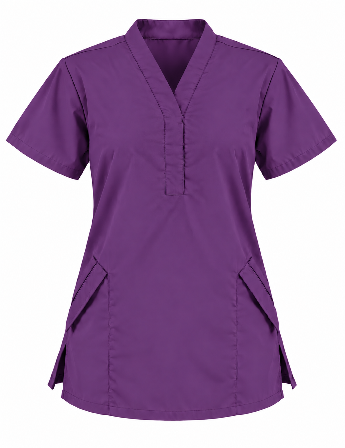 Slash Pocket Scrub Top