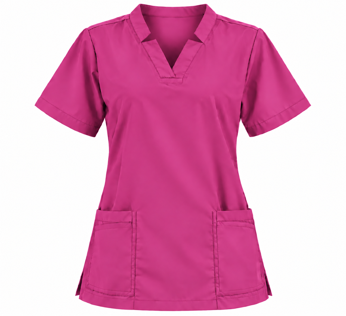 V Cut Neckline Scrub Top