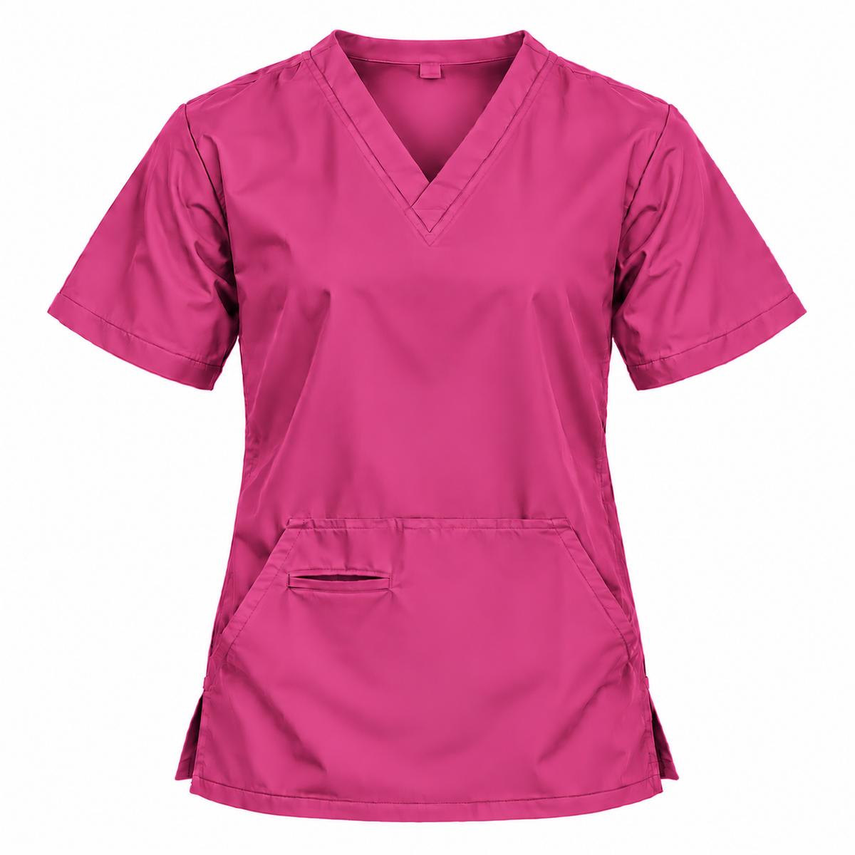 Pouch Pocket Scrub Top Men
