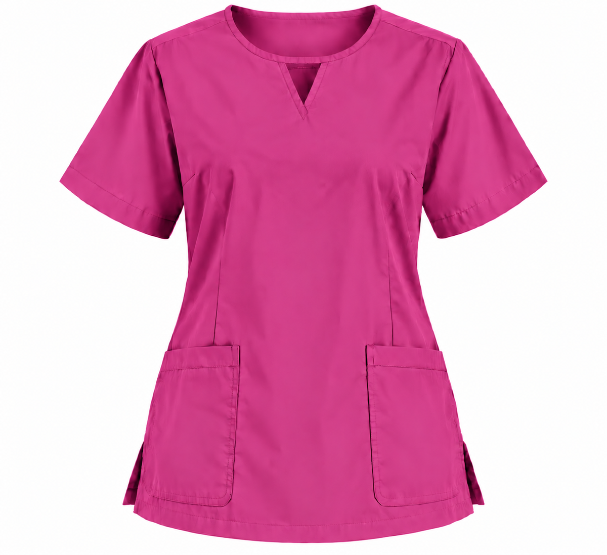 Key Neck Scrub Top