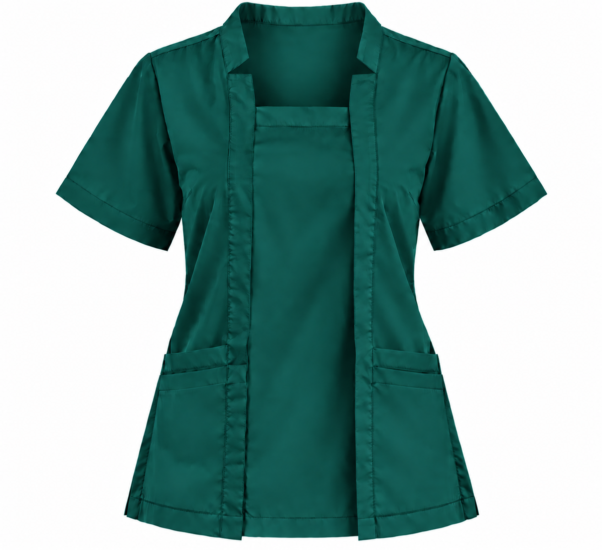 V Cut Panel Scrub Top