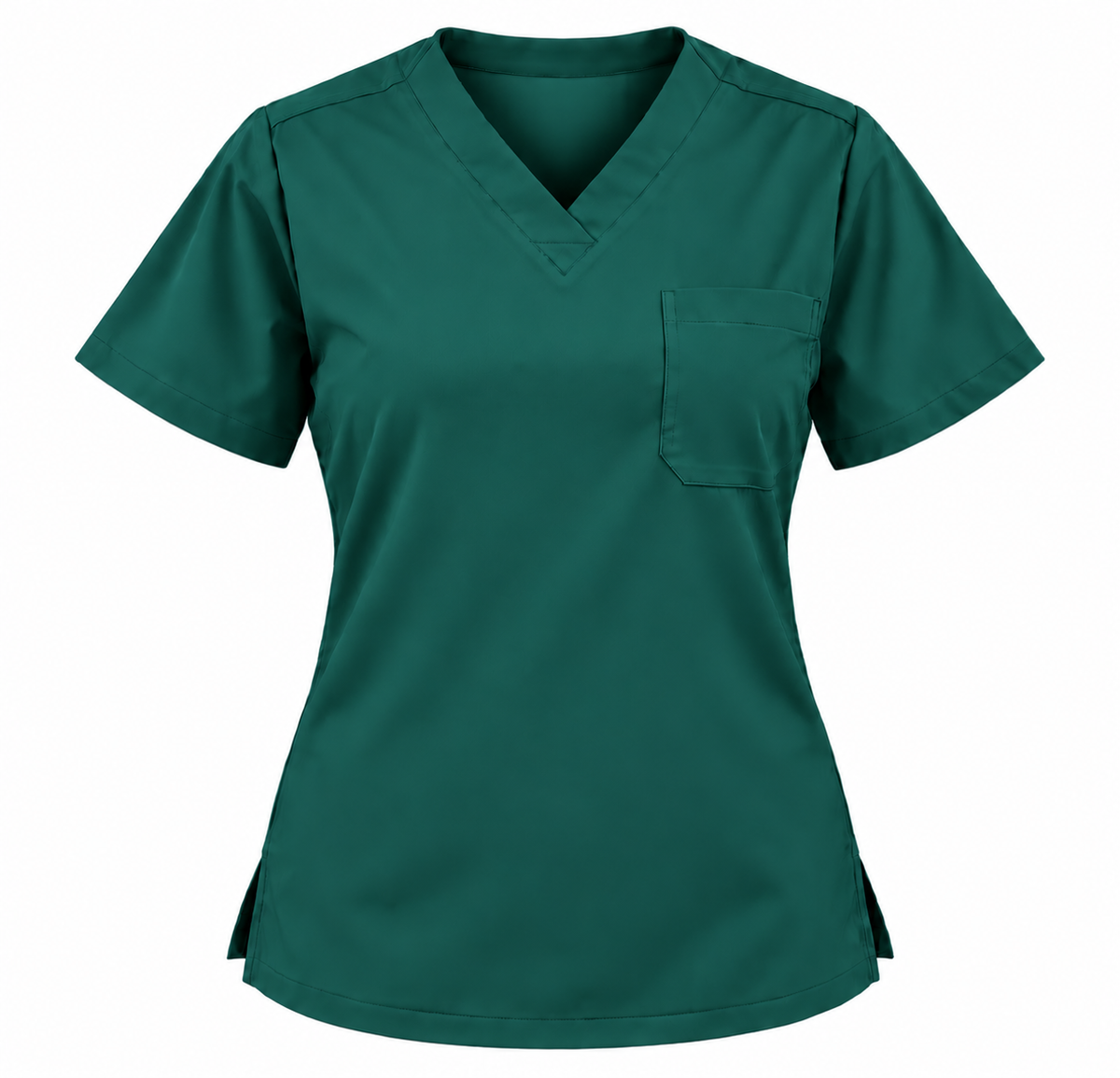 Classic One Pocket Scrub Top