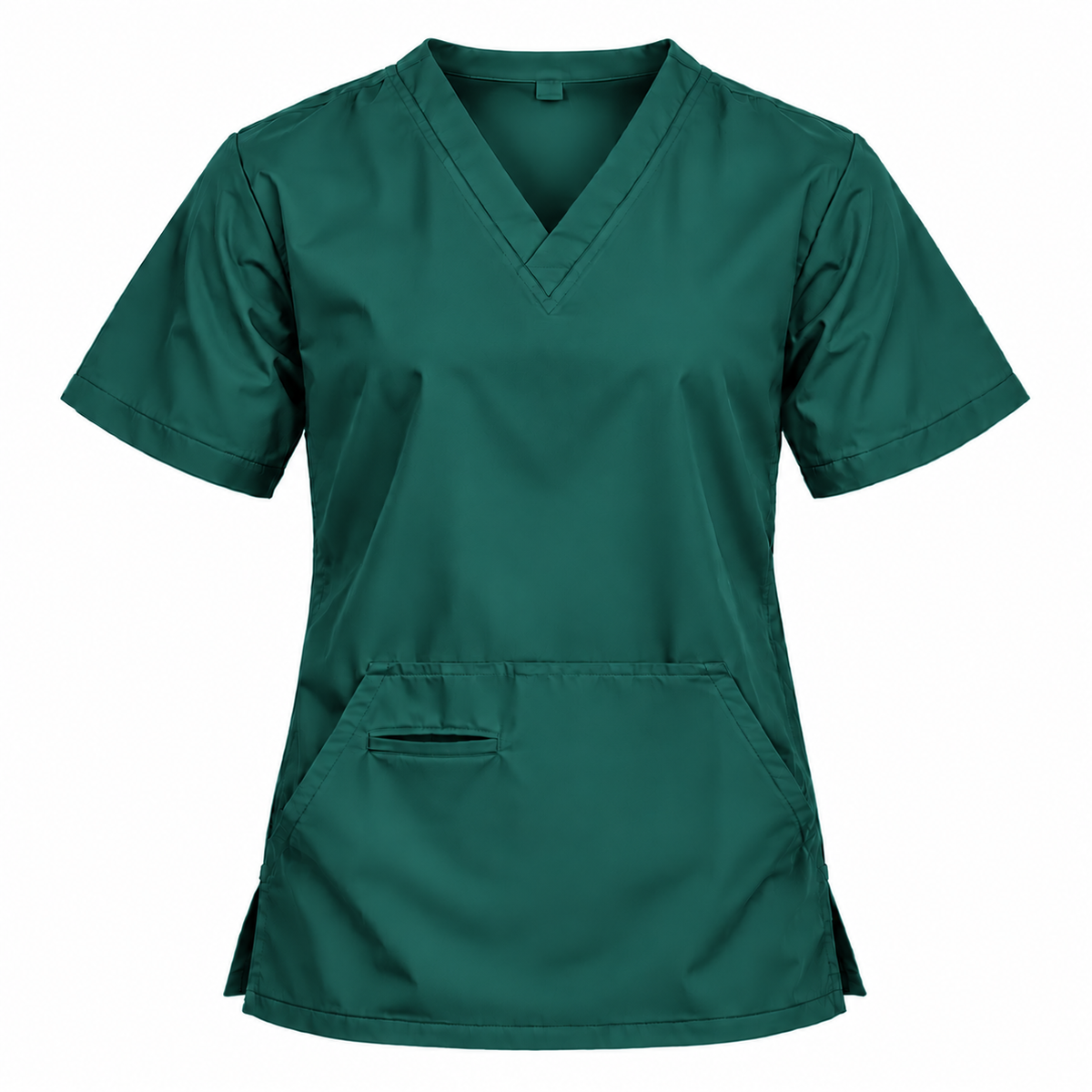 Pouch Pocket Scrub Top Men