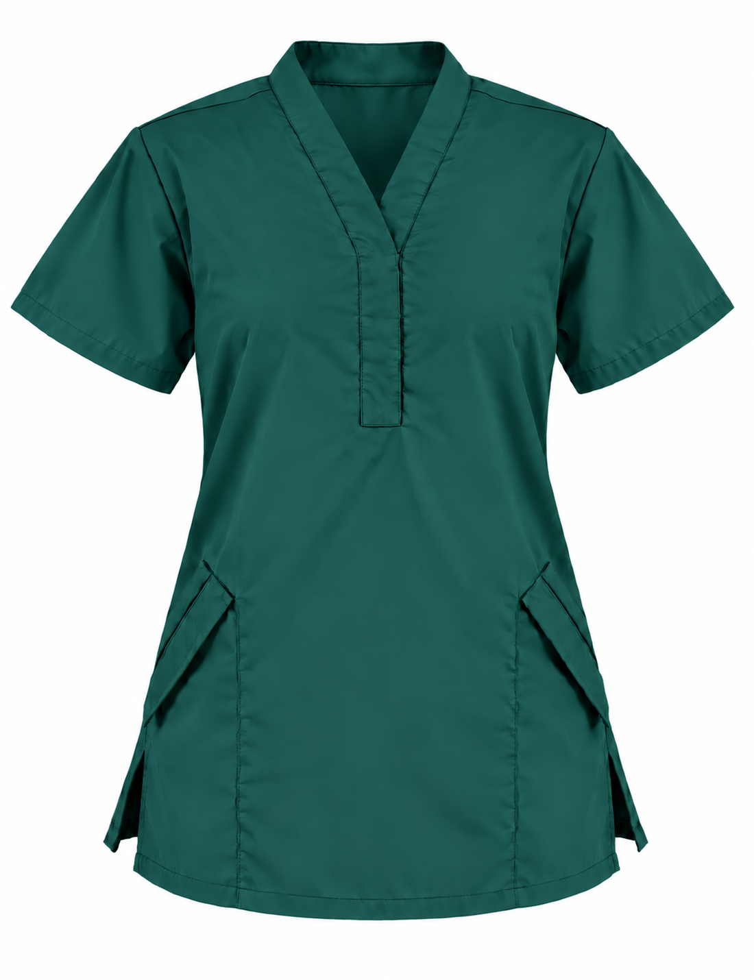 Slash Pocket Scrub Top