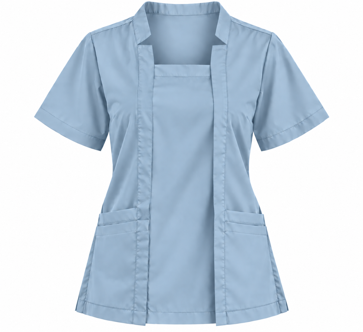 V Cut Panel Scrub Top