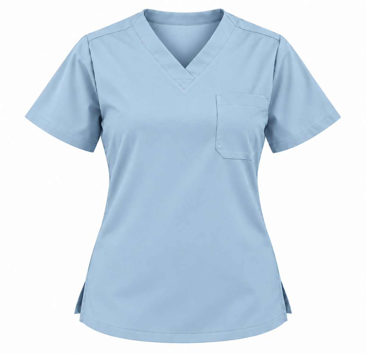 Classic One Pocket Scrub Top