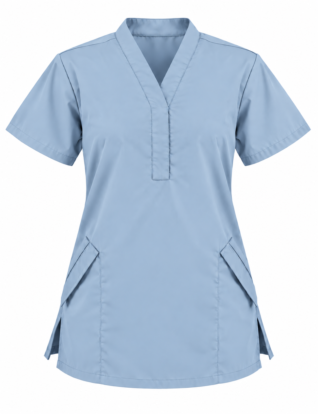 Slash Pocket Scrub Top