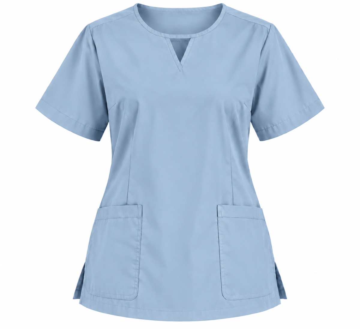 Key Neck Scrub Top