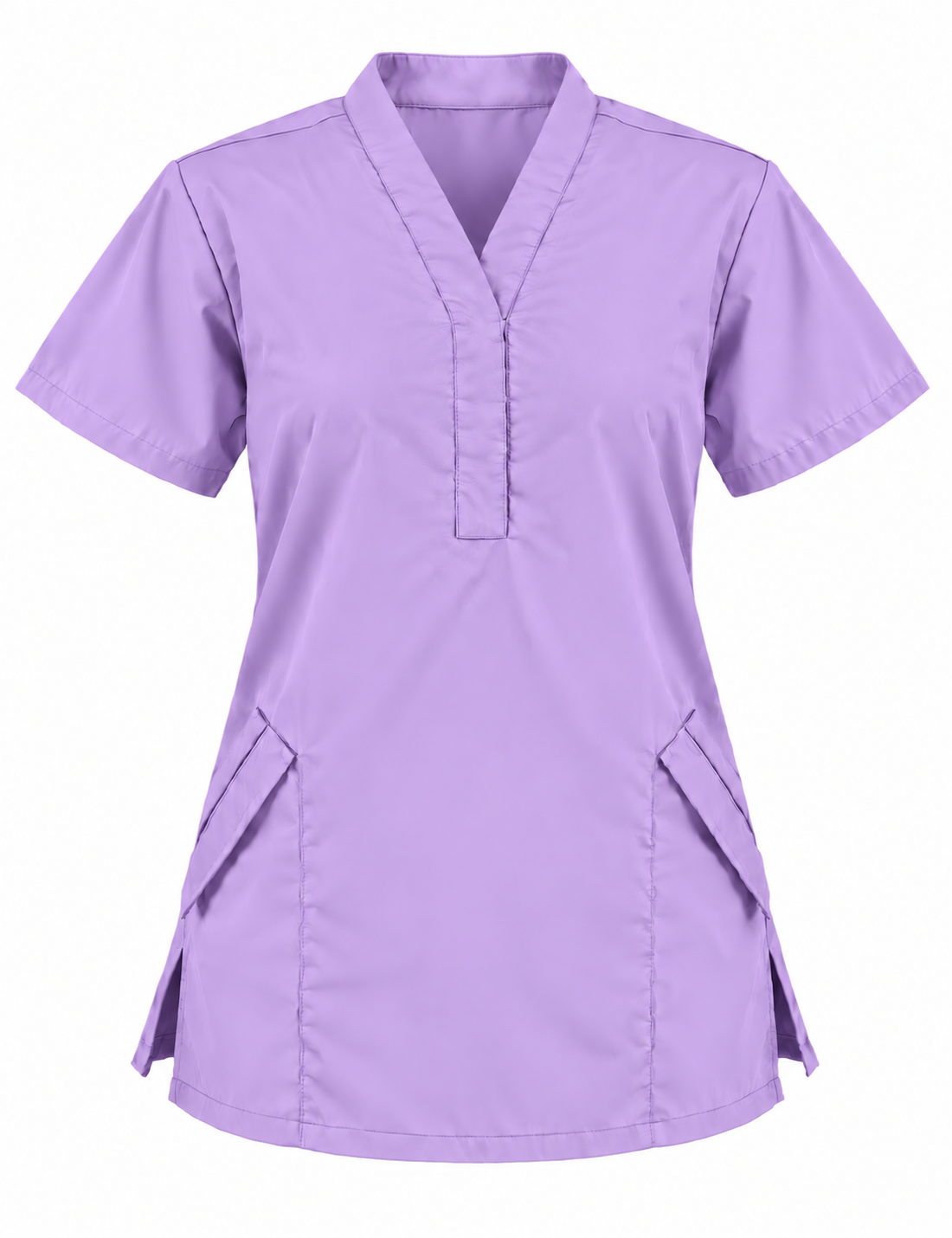 Slash Pocket Scrub Top