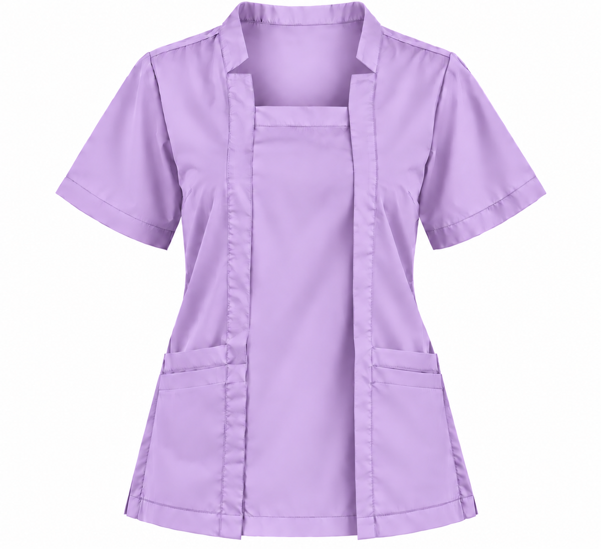 V Cut Panel Scrub Top