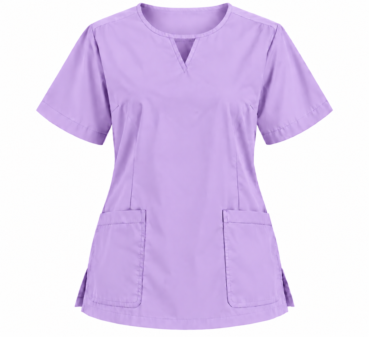Key Neck Scrub Top
