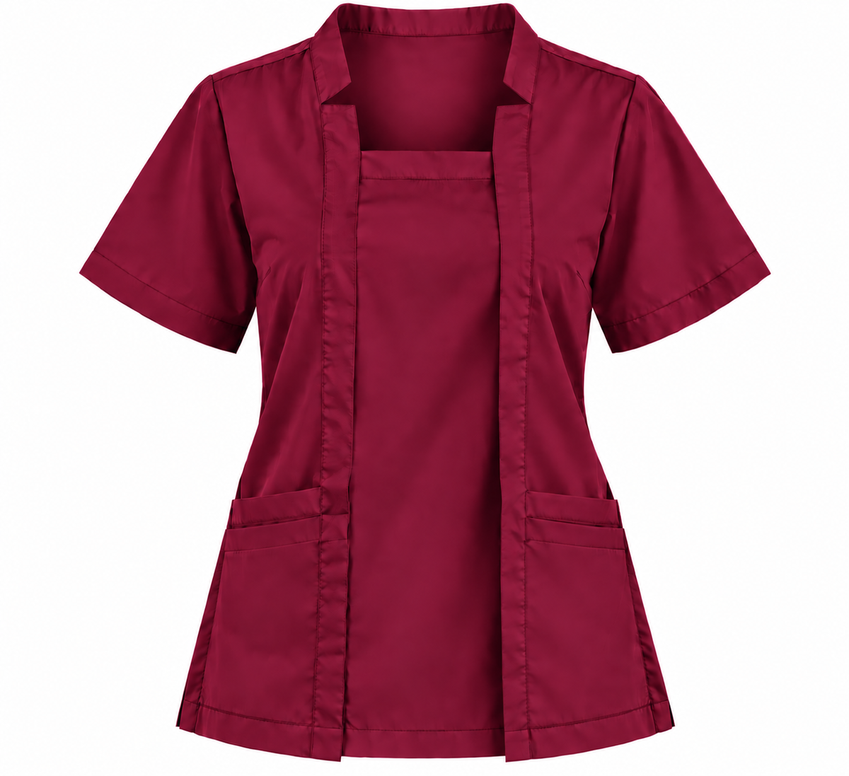 V Cut Panel Scrub Top
