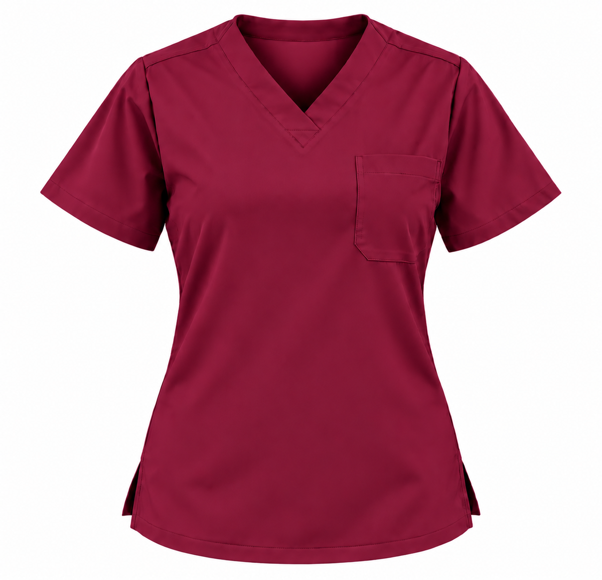 Classic One Pocket Scrub Top