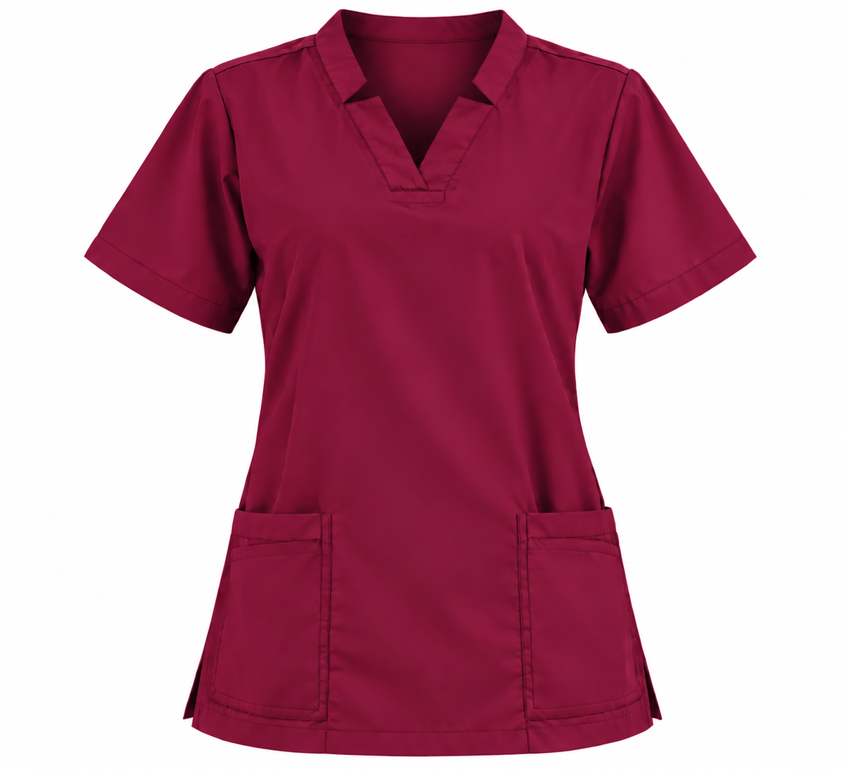 V Cut Neckline Scrub Top