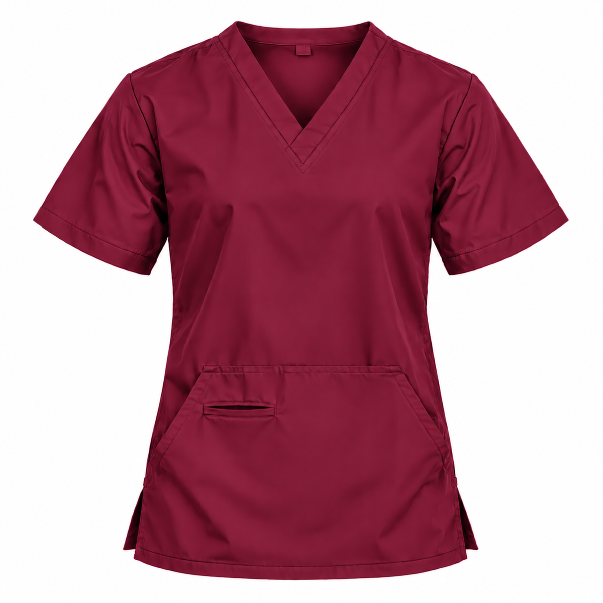 Pouch Pocket Scrub Top Men