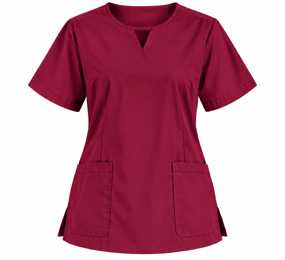 Key Neck Scrub Top