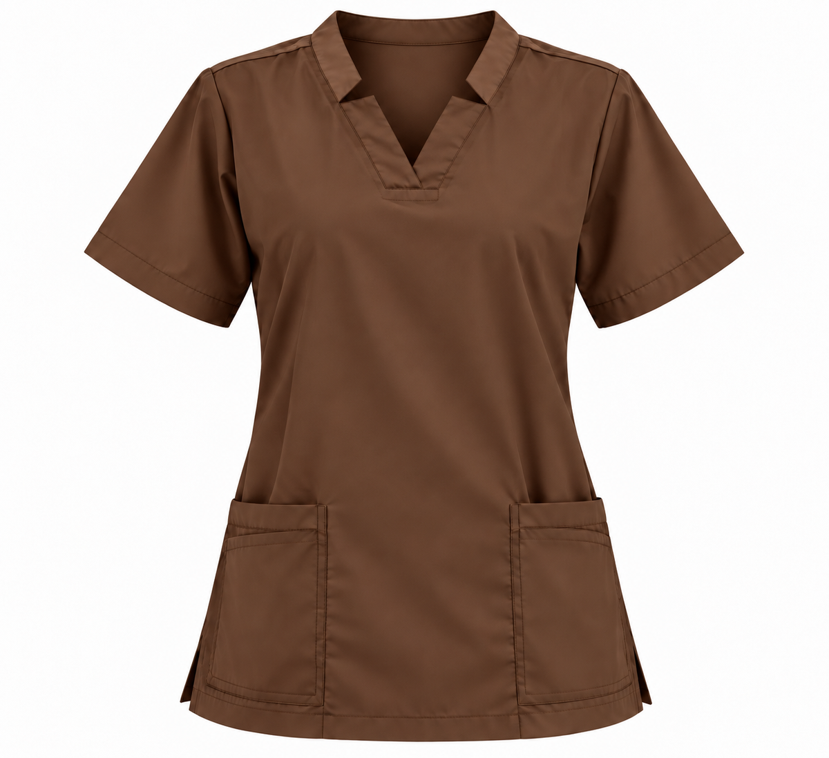V Cut Neckline Scrub Top