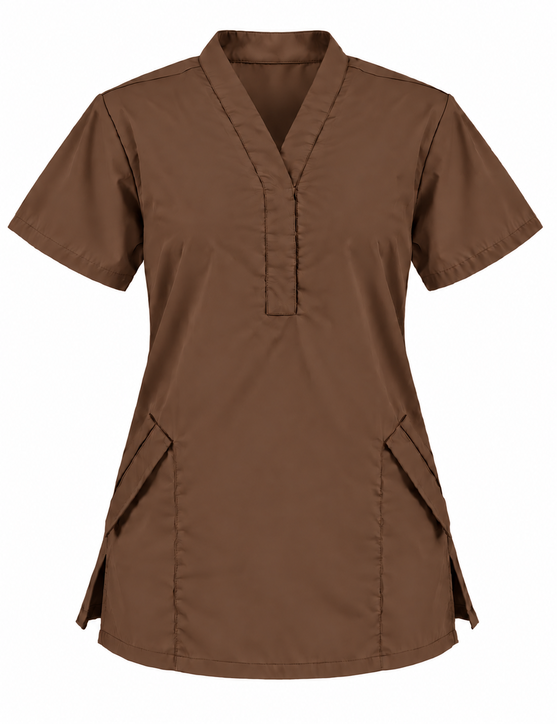 Slash Pocket Scrub Top