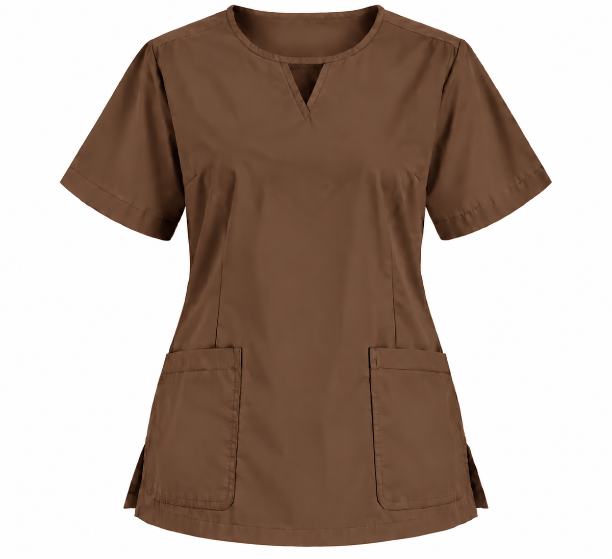 Key Neck Scrub Top
