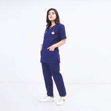 Load image into Gallery viewer, Criss Cross Neck-Line Scrub Set
