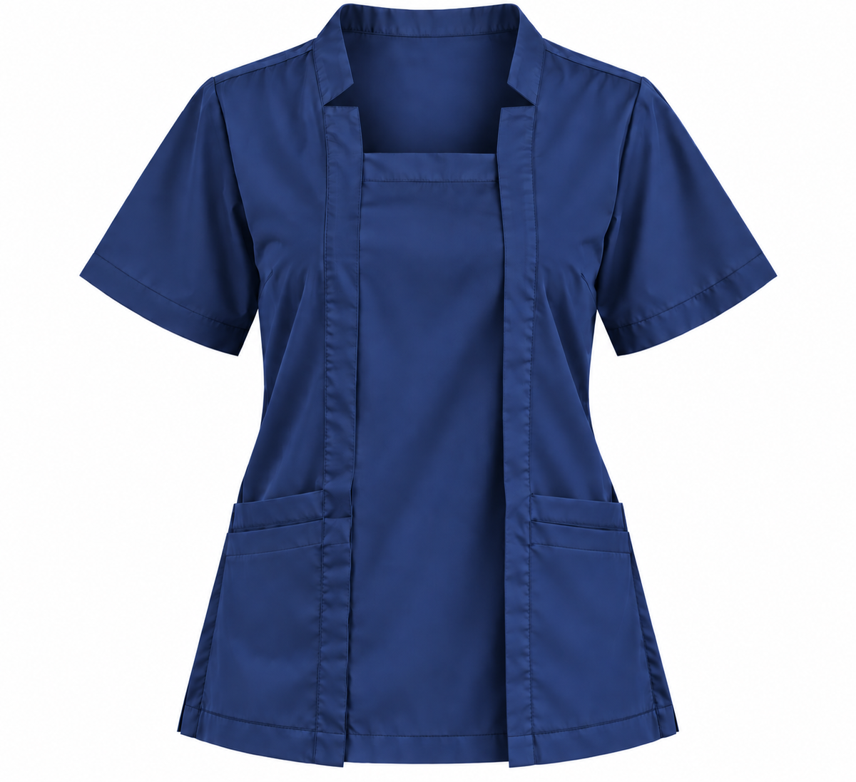 V Cut Panel Scrub Top