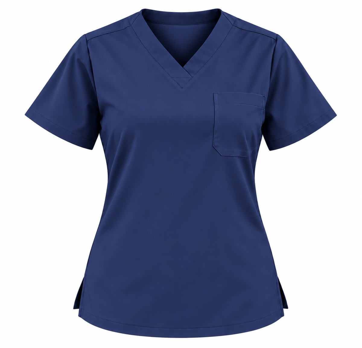 Classic One Pocket Scrub Top