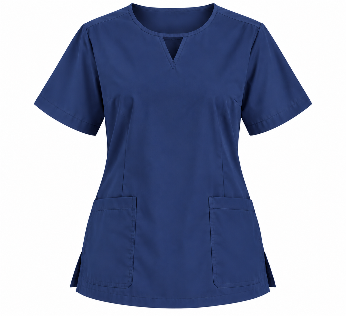 Key Neck Scrub Top