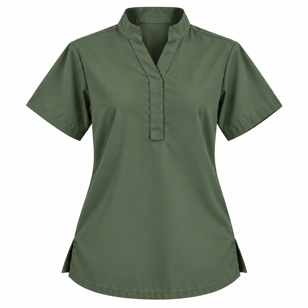 Front Placket Scrub Top