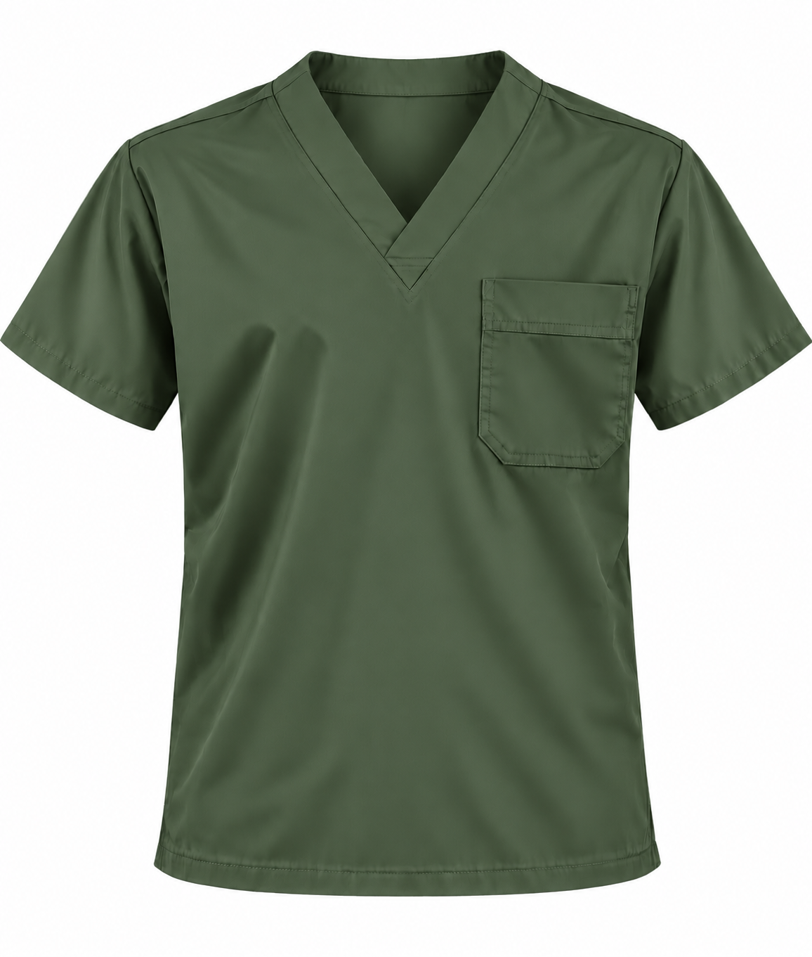 Classic One Pocket Scrub Top Men