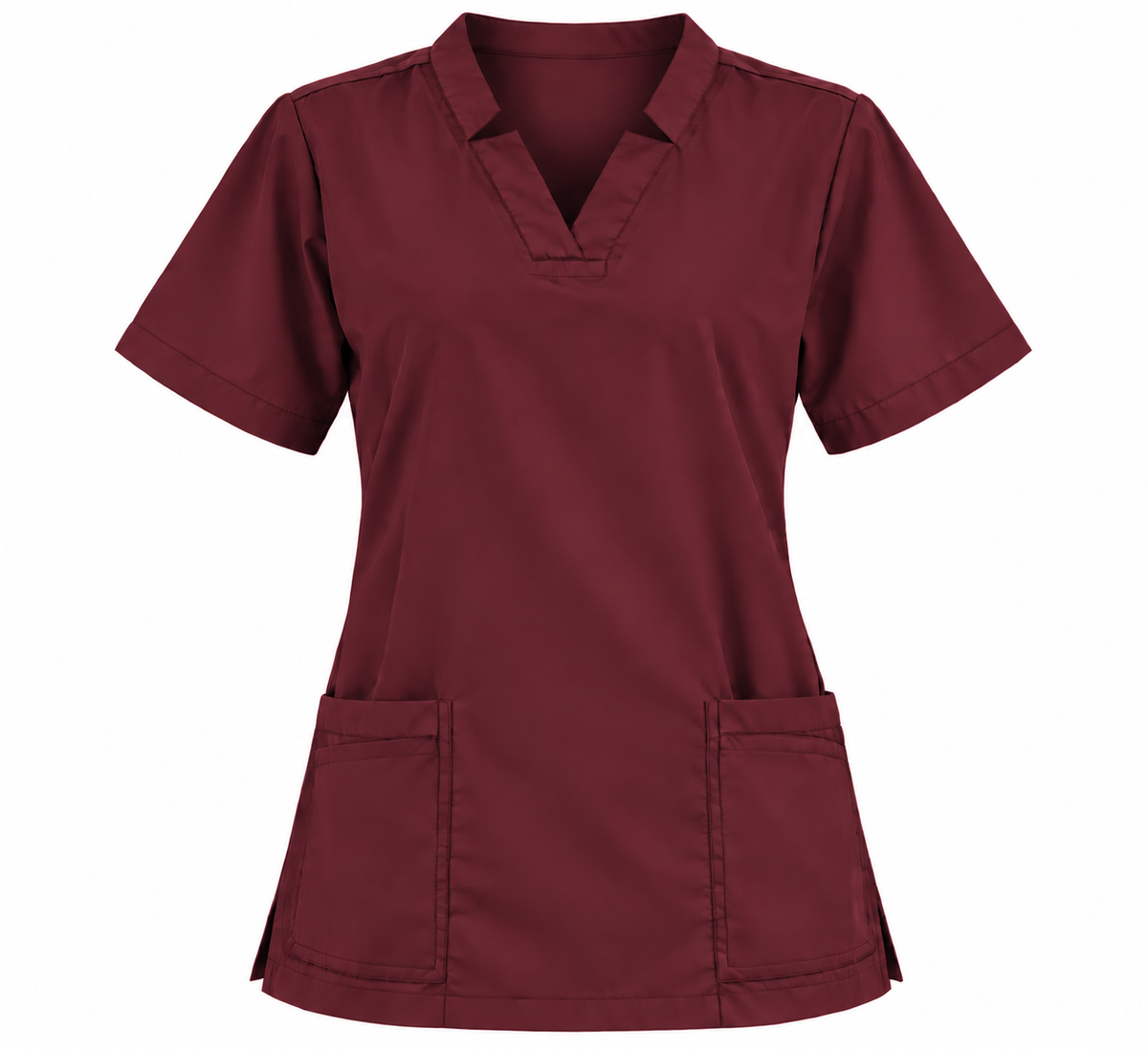 V Cut Neckline Scrub Top