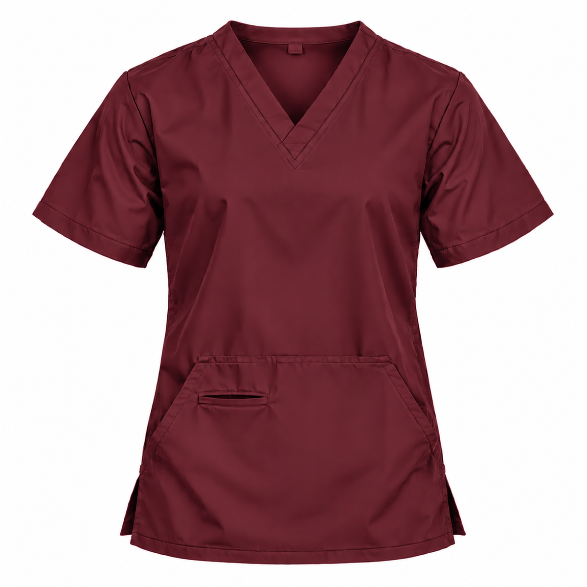 Pouch Pocket Scrub Top Men