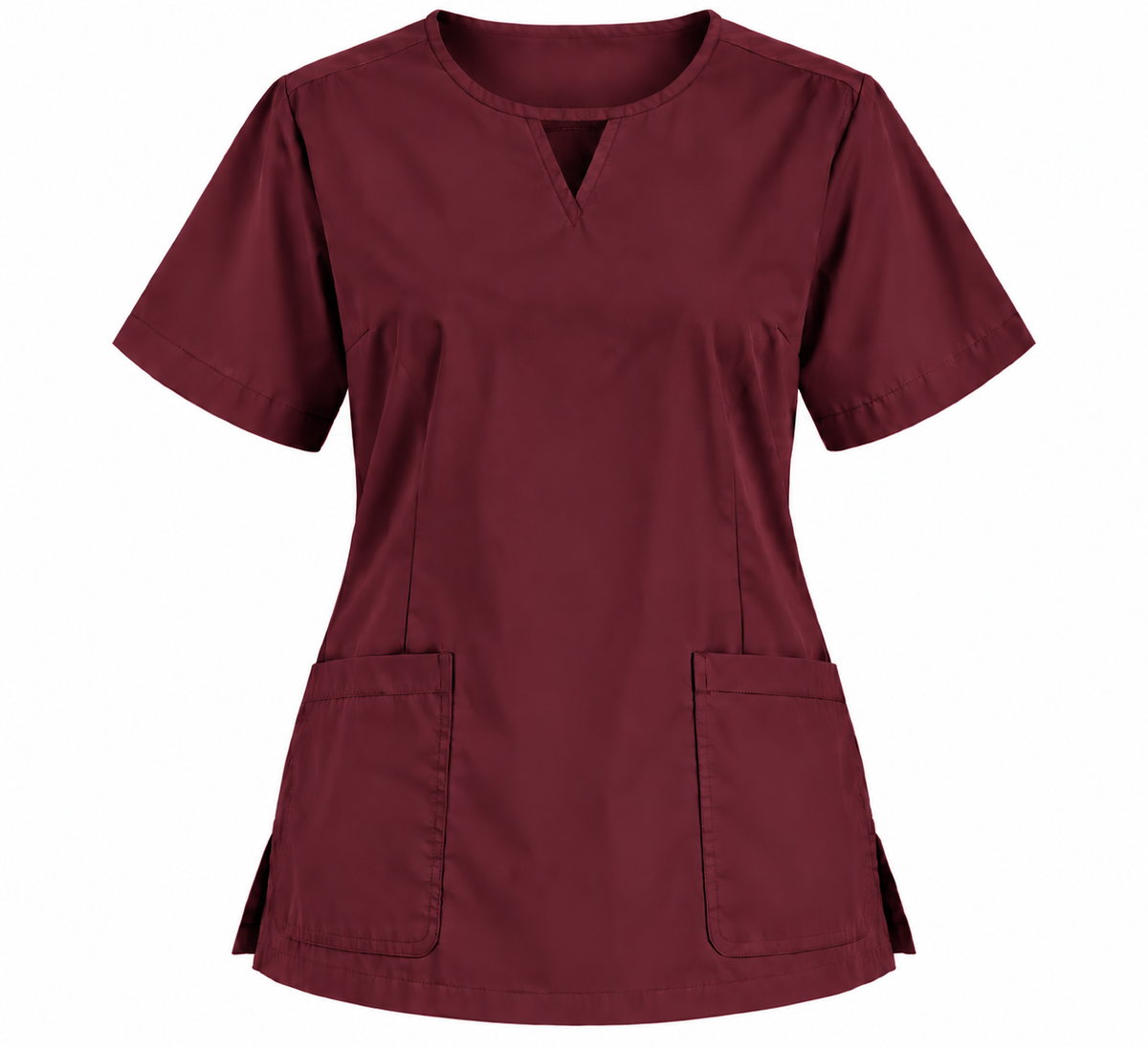 Key Neck Scrub Top
