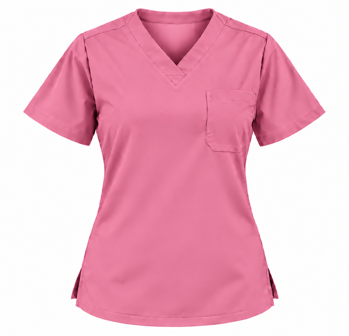 Classic One Pocket Scrub Top