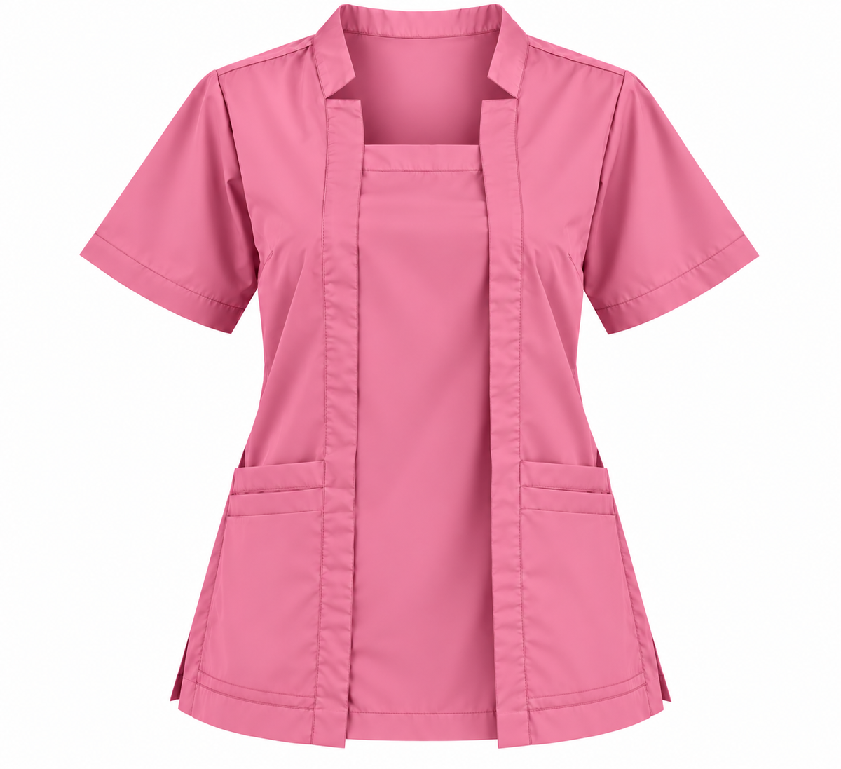 V Cut Panel Scrub Top