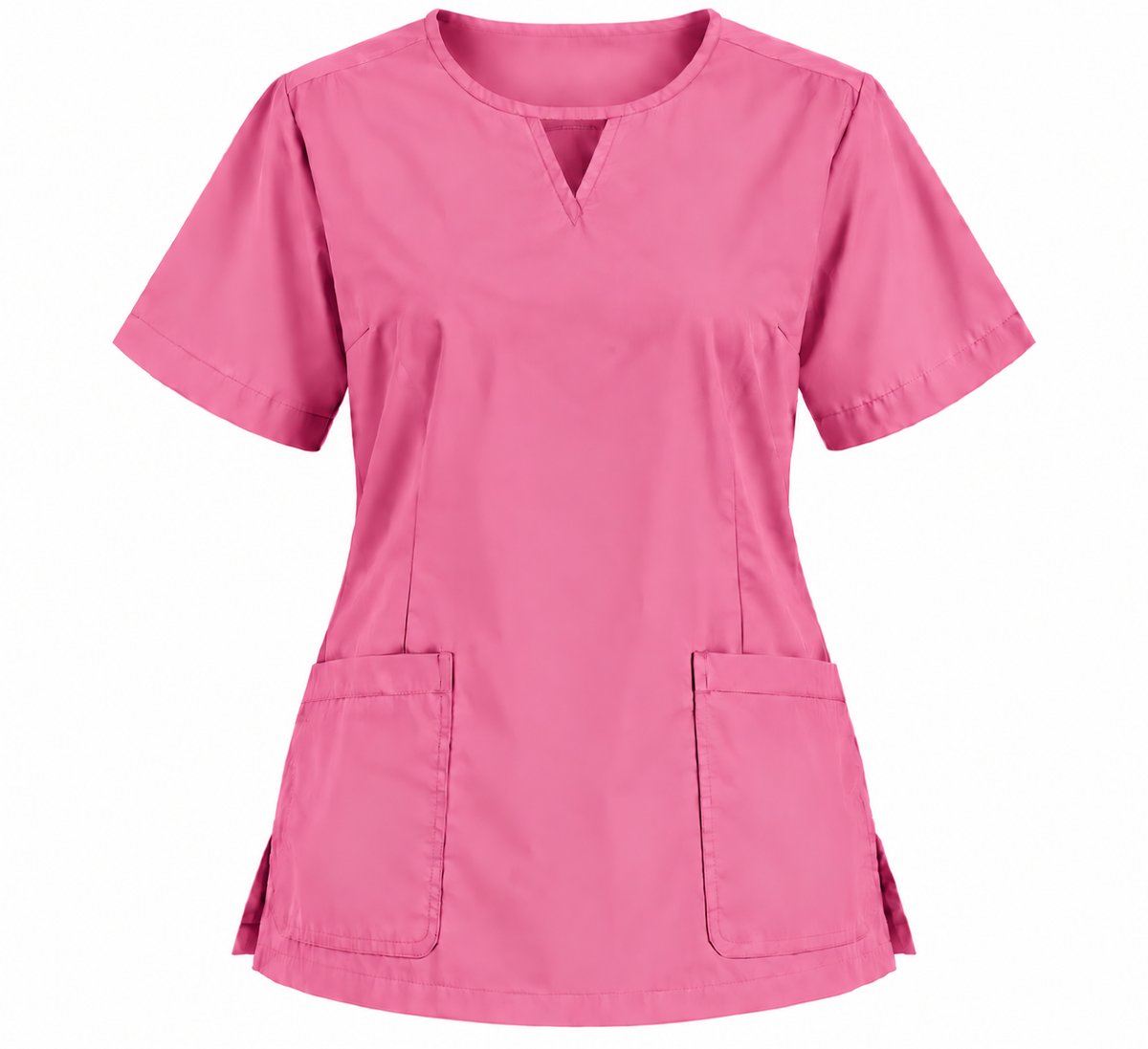 Key Neck Scrub Top