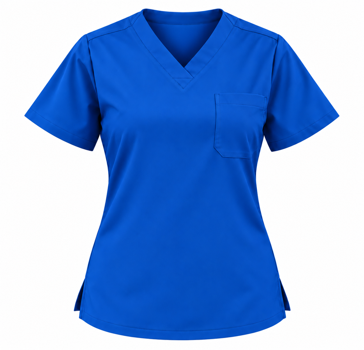 Classic One Pocket Scrub Top