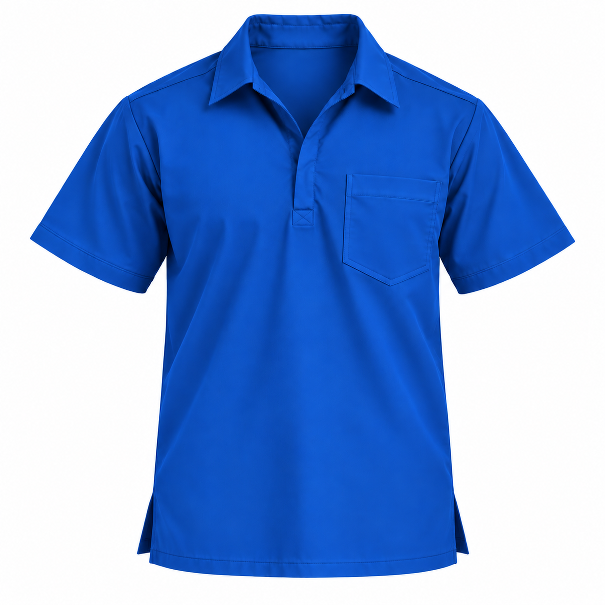 Urban Collar Scrub Top Men
