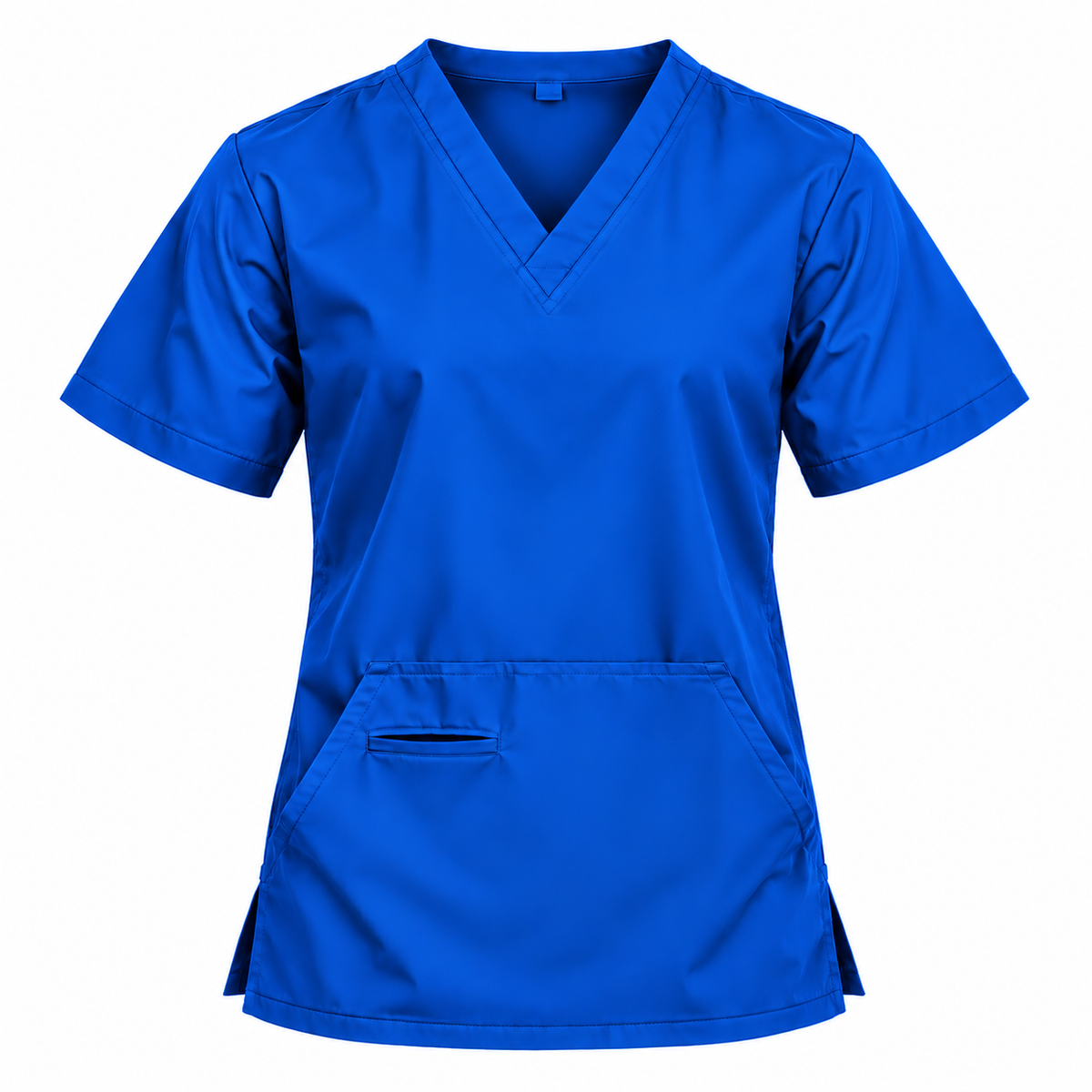 Pouch Pocket Scrub Top Men