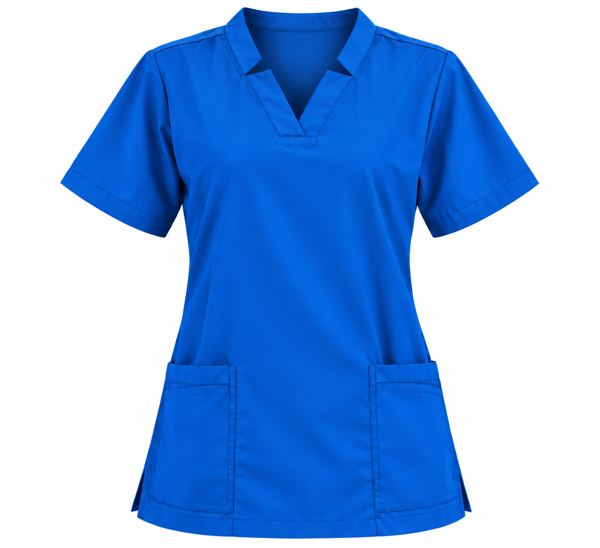 V Cut Neckline Scrub Top