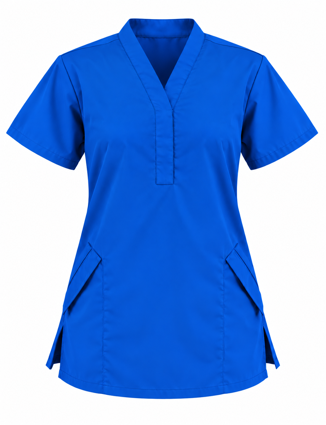 Slash Pocket Scrub Top
