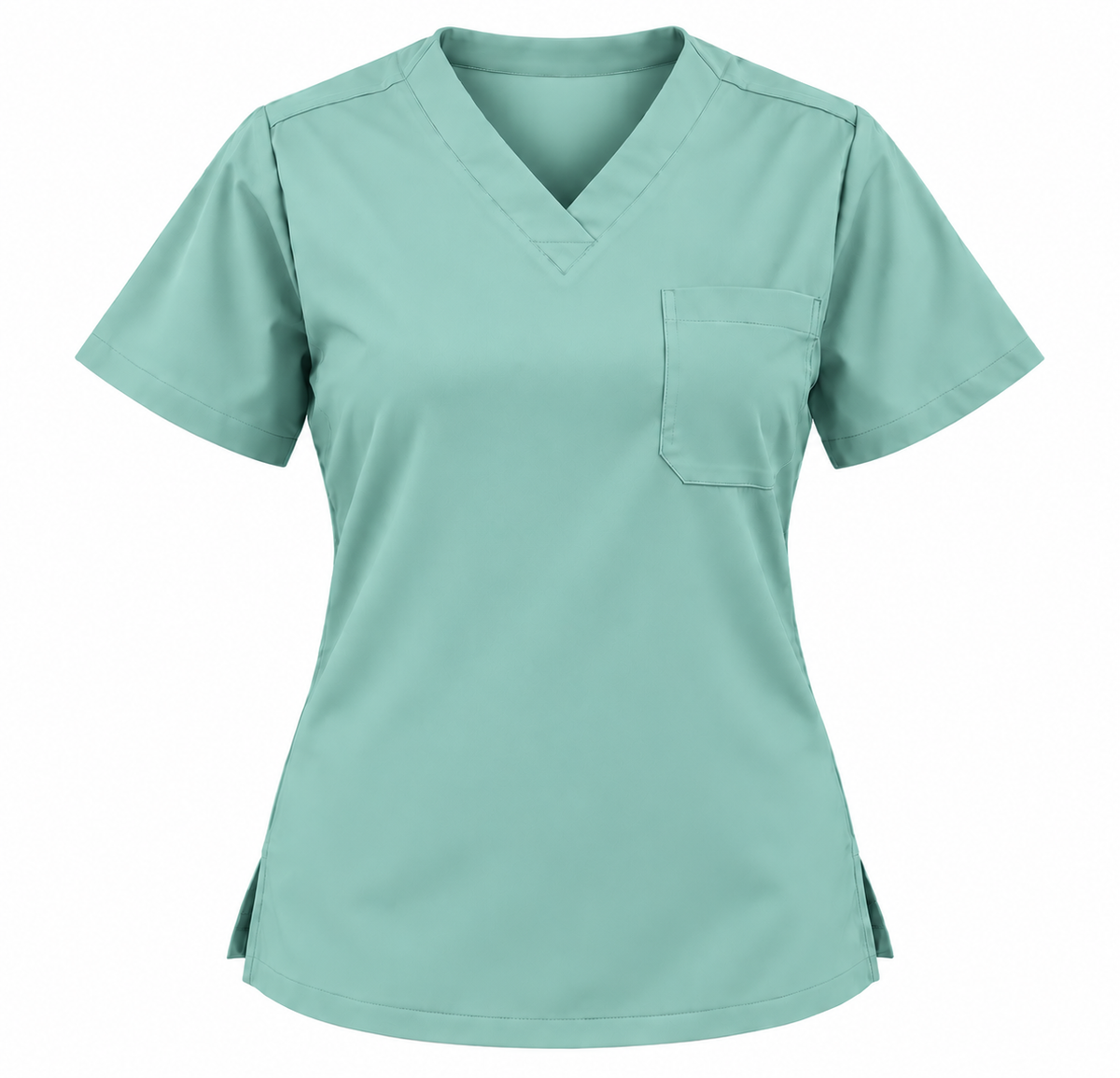 Classic One Pocket Scrub Top